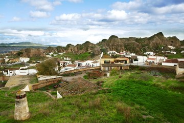 Fototapeta na wymiar Guadix in Andalusien, Spanien