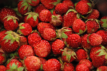 strawberries closeup