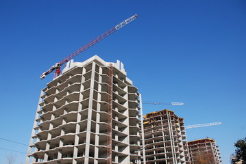 Fototapeta premium building under construction