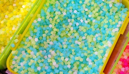 色鮮やかなこんぺいとう