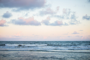 Obraz premium Pastel Beach Sunset