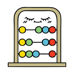 cute cartoon abacus