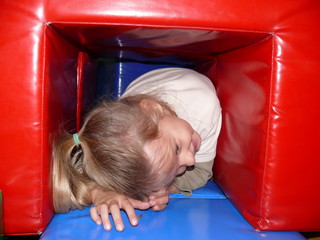 child in the game center