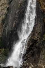 Fototapeta na wymiar The Foot of a Giant - Yosemite Falls