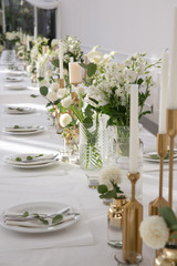 elegant table setting