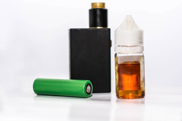 electronic cigarete with battery and liquid, personal vaporizer with battery and liquid