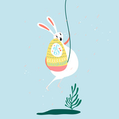 Easter celebration illustration