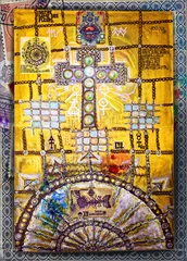 Zelfklevend Fotobehang Keltisch en etnisch kruis © Rosario Rizzo