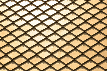 Abstract geometric golden background
