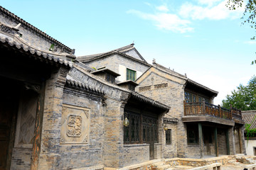 Fototapeta na wymiar Ancient Chinese architecture