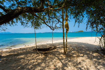 Fototapeta na wymiar Talu Island, Beach, Rayong, Summer, Thailand