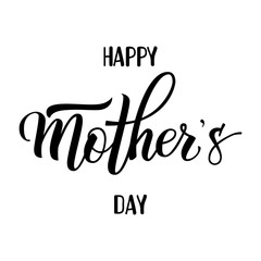 Original hand lettering Happy Mother's Day