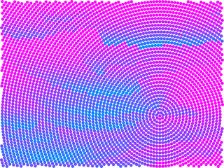 abstract halftone background in bright colors 