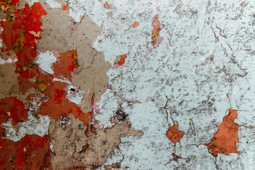 background of old painted wall
