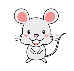 Obraz na płótnie Canvas ねずみ mouse 子