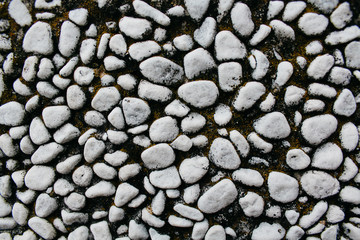 The Textured Surface Of Pavement, Cobblestone background