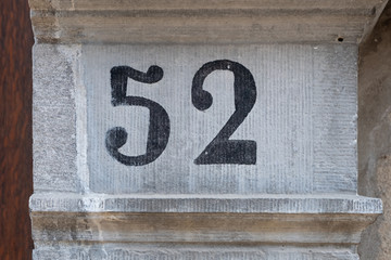 House Number 52