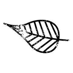 natural leaf distressed icon
