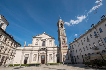 Obraz premium Milan, Santo Stefano church
