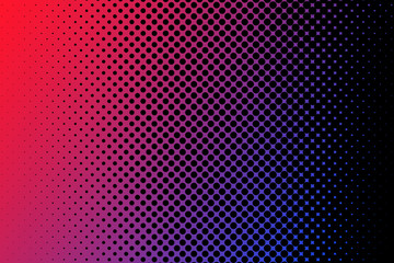 Duotone gradient dot background