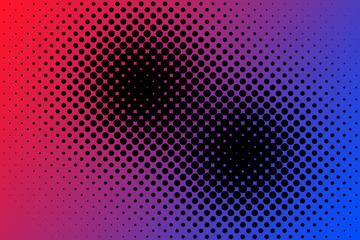 Duotone gradient dot background