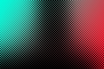 Duotone gradient dot background