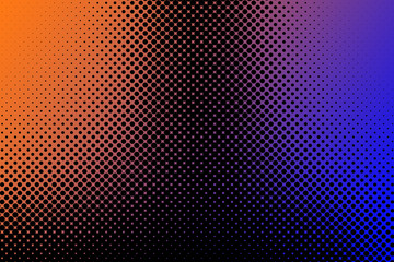 Obraz premium Duotone gradient dot background