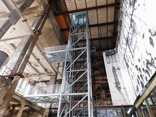 Aufzug im Ehemaligen Kesselhaus des Peenemünders Kraftwerk
