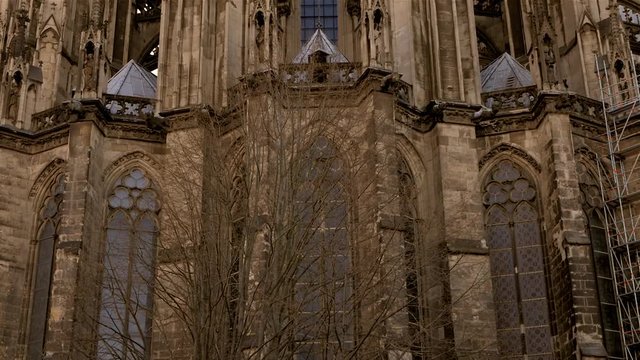 K&ouml;lner Dom, R&uuml;ckseite