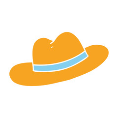 cartoon doodle of a hat