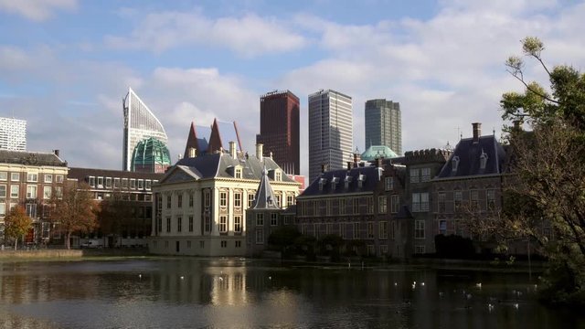 Den Haag, the Hague summer 2018 Dutch house of parlement