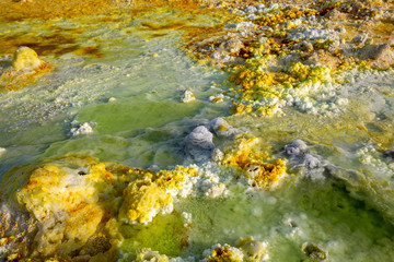 Danakil Depression in Ethiopia