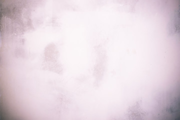 White stucco waGrunge textures backgrounds. Perfect background with space. Purple toned cement wall texture