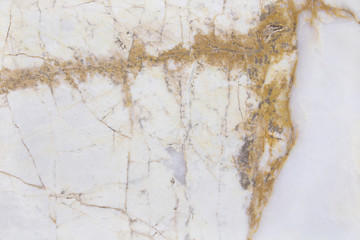 White golden marble texture background with high resolution, top view of natural tiles stone in luxury and seamless glitter pattern. © Nattha99