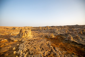 Danakil Depression in Ethiopia