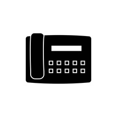 Simple table telephone  related vector icons for your design. - Vector