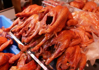 中華屋台の鶏肉