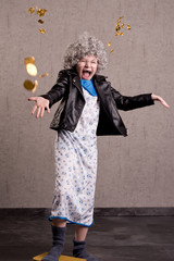 gangsteroma frischt ihre rente auf