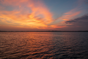 Naklejka premium Seascape of Baltic Sea on Ruegen, Germany