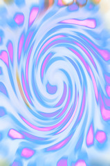 Bright multicolor abstract background. Blurred pink blue wave