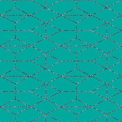 Geometric background with rhombus. Abstract geometric pattern. Glitter texture.Vector seamless geometric pattern.