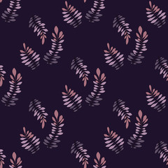 Texture with flowers and plants. Floral ornament. Original flowers pattern.