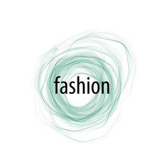 Abstract logo for fashion. Vector illustration of the icon
