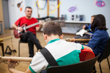 Electric guitar class