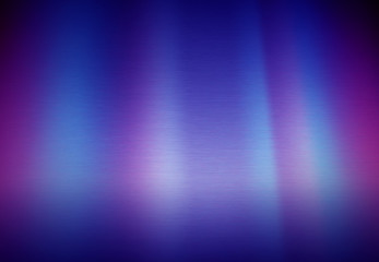 Metallic background with blue and purple lighting