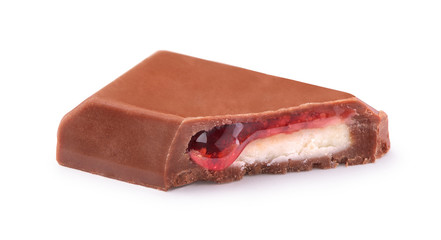 chocolate with fruit filling