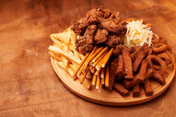 food on the table