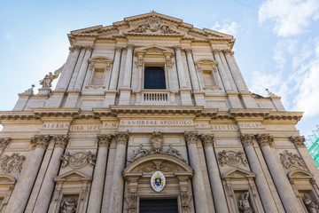 Church of St. Andrew of the Valley in Rome, Italy