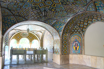 Golestan Palace is the former royal Qajar complex in Iran's capital city, Tehran