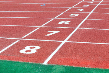 Beautiful runway, in track and field
